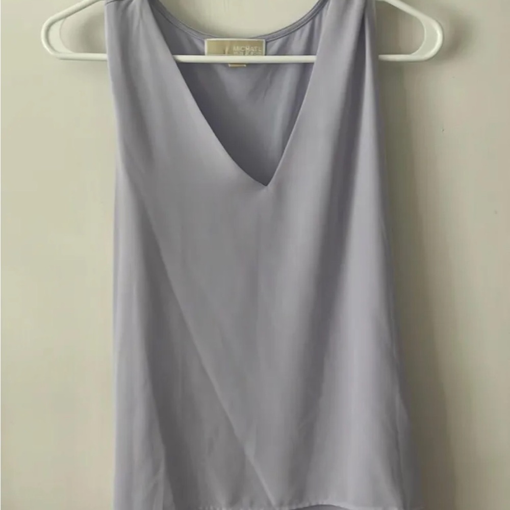 Michael Kors Women's Light Purple Tank Top